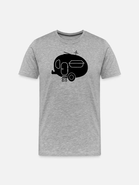 Caravan - Men's Premium Organic T-Shirt - heather grey
