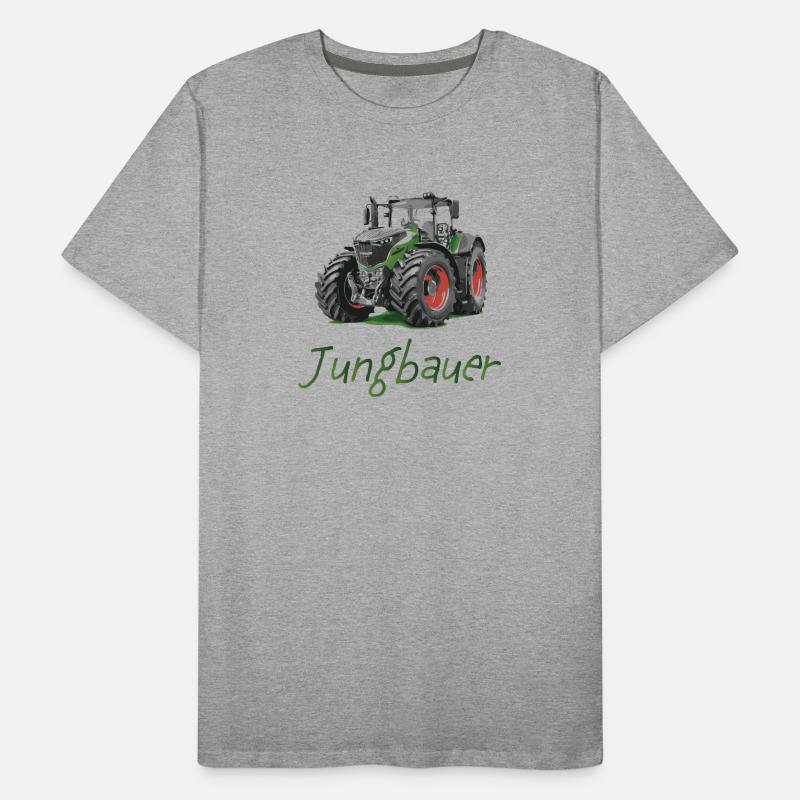 Jungbauer Männer Premium Bio T-Shirt