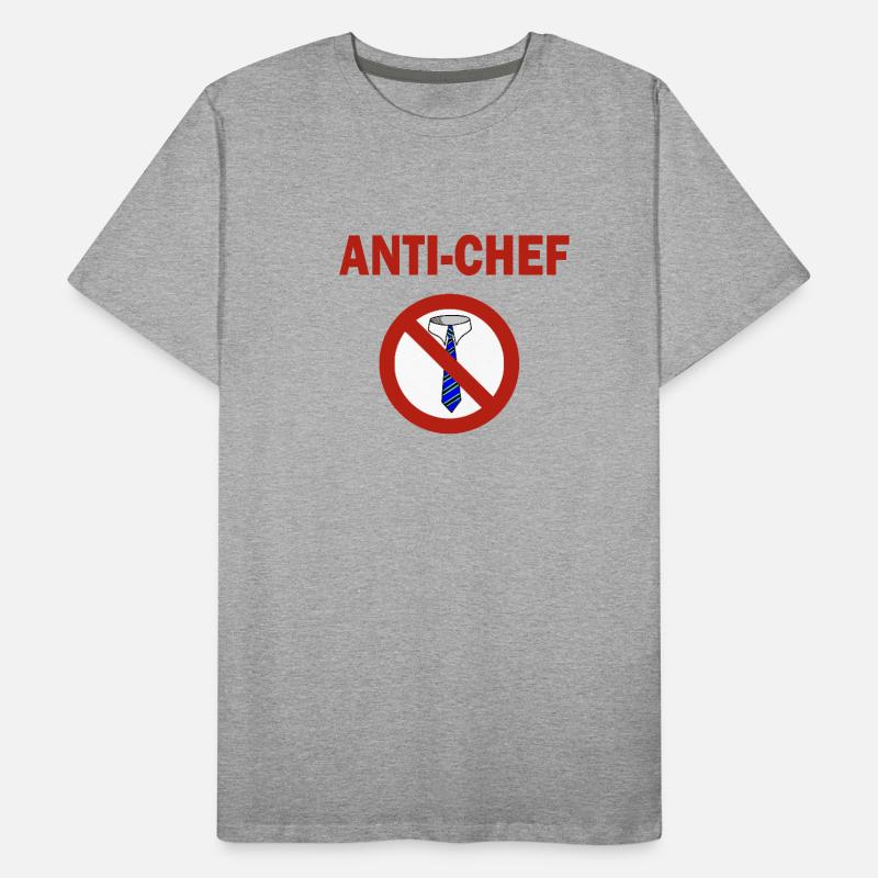 Anti-chef T-shirt bio Premium Homme