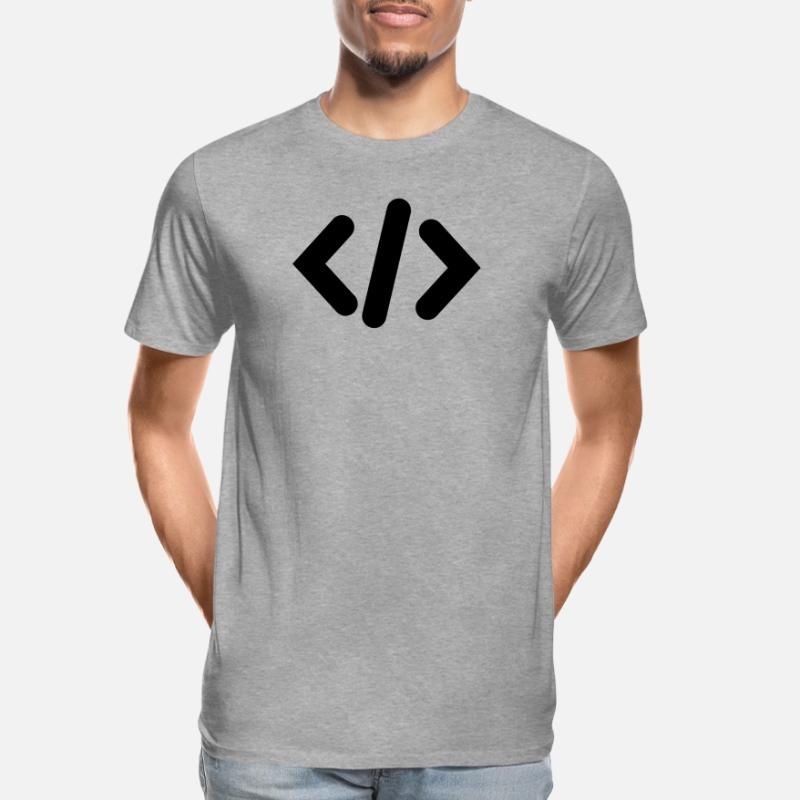 Code du programmeur T-shirt bio Premium Homme