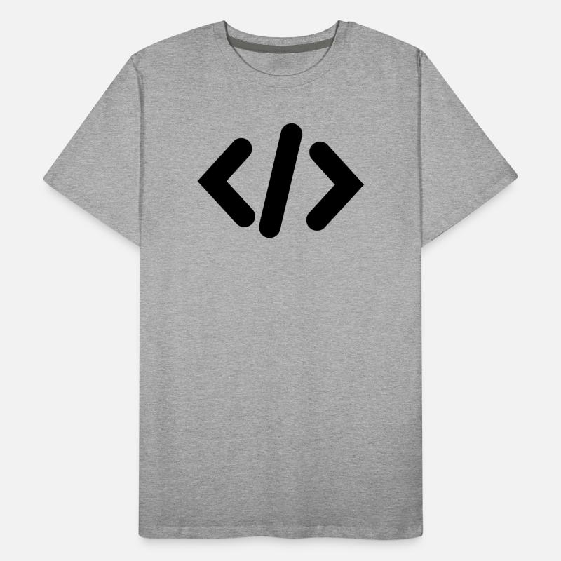 Code du programmeur T-shirt bio Premium Homme
