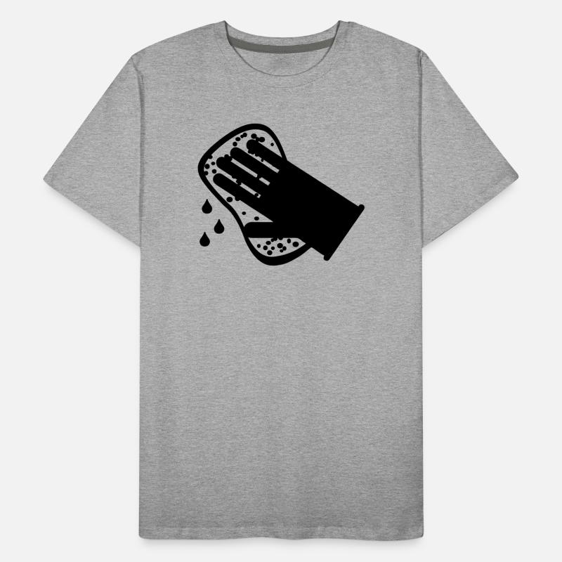 Lave-glace plus propre T-shirt bio Premium Homme