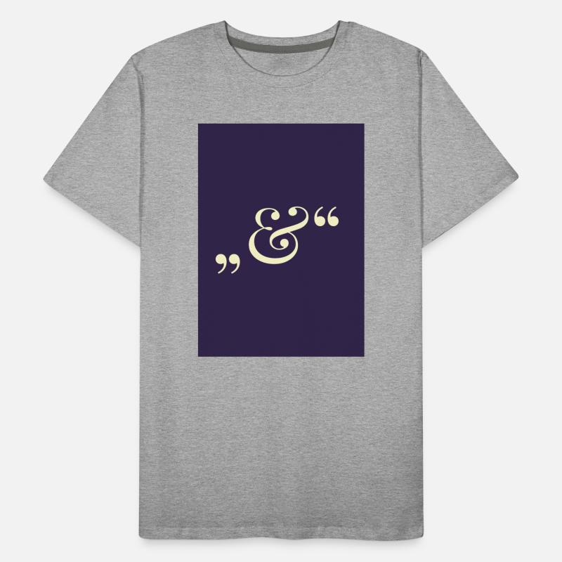 J.H Männer Premium Bio T-Shirt