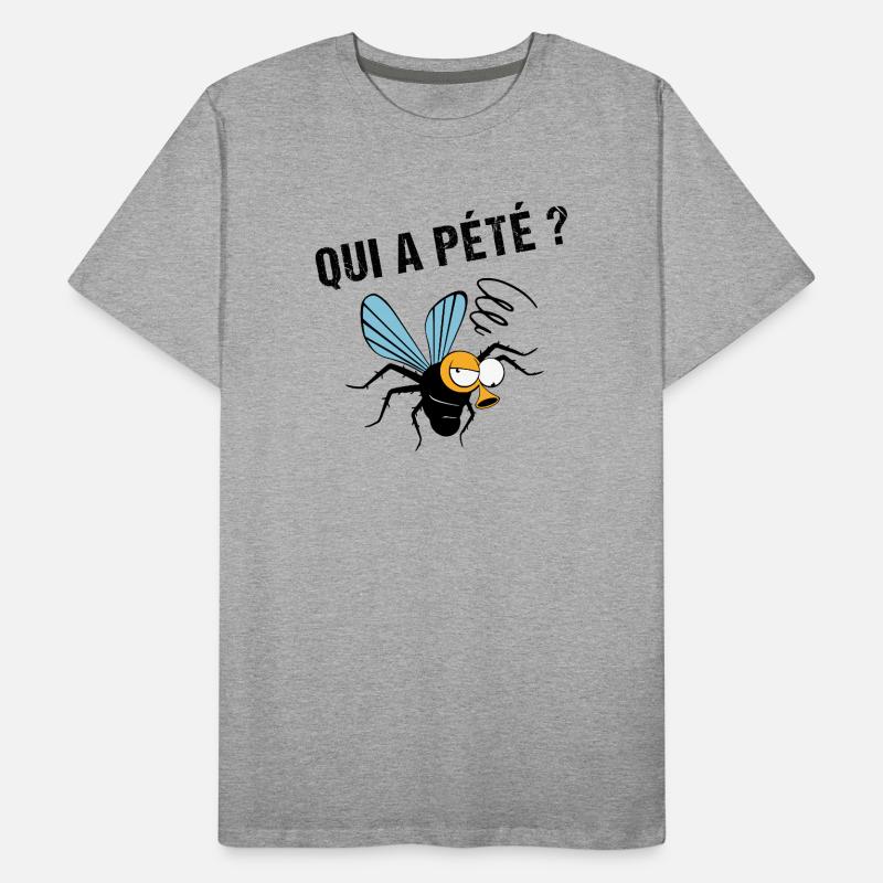 Qui a pété ? T-shirt bio Premium Homme