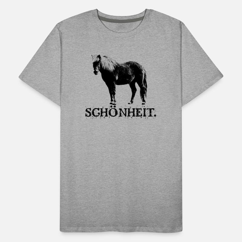 Islandpferde Pferde Spruch Pferdenarr Isländer Männer Premium Bio T-Shirt