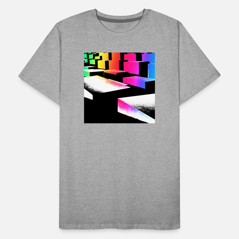 Cubiarcobalenus Männer Premium Bio T-Shirt