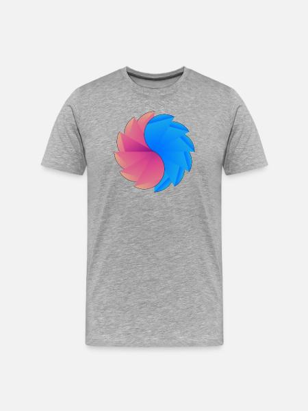 Fun - Men's Premium Organic T-Shirt - heather grey