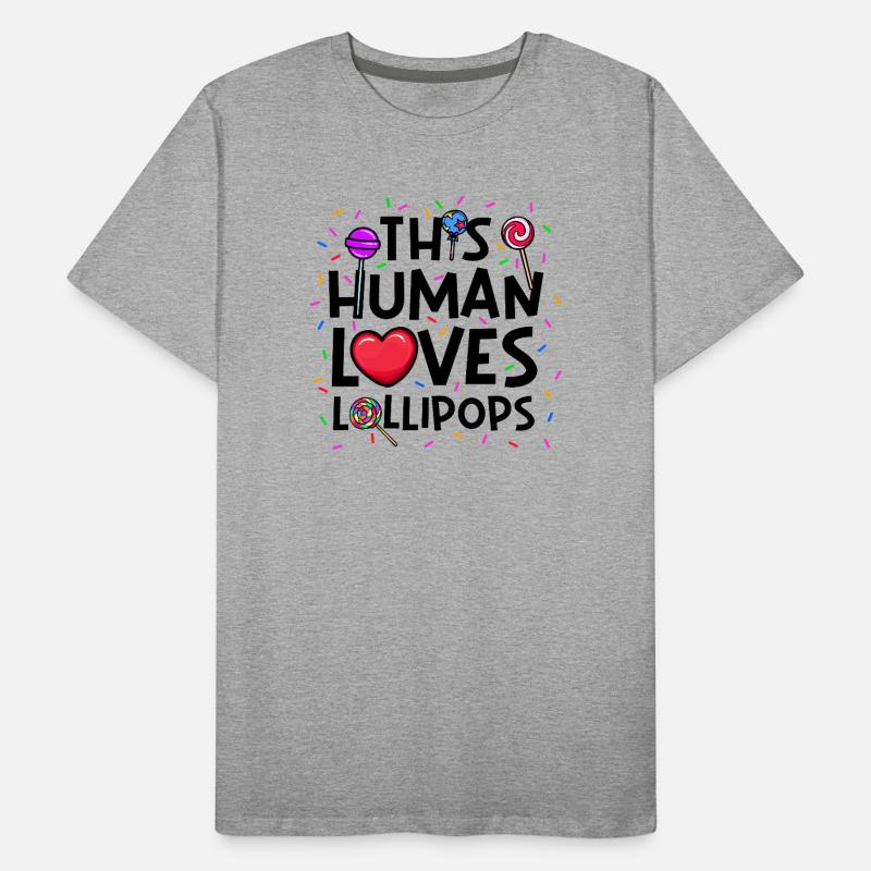 Sweet Tooth Statement Sweets Candy Men's Premium Organic T-Shirt
