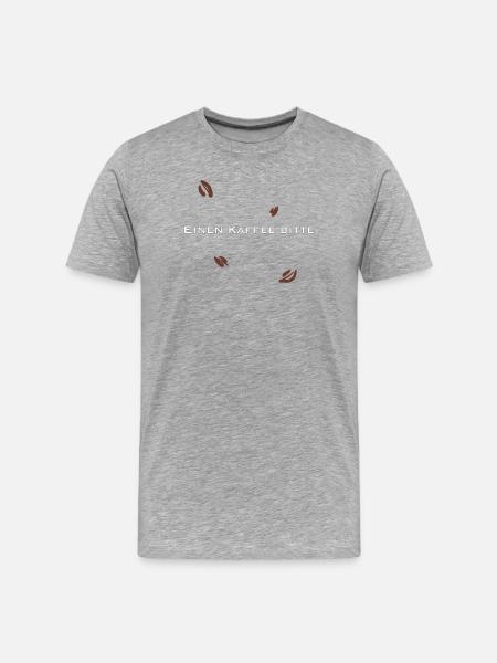 IMG 7179 - Männer Premium Bio T-Shirt - Grau meliert