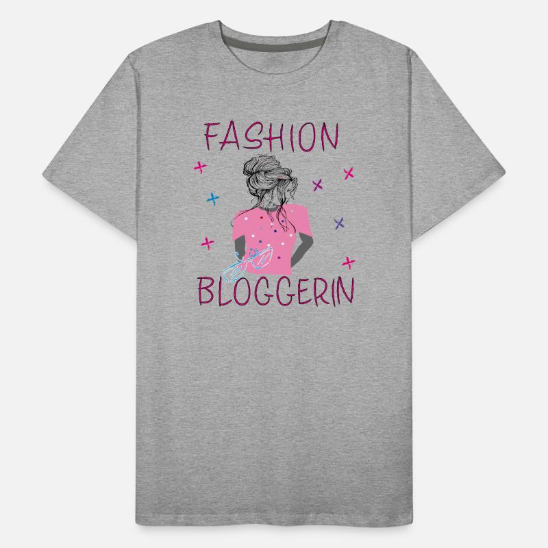 Fille,Blogueuse, Mode T-shirt bio Premium Homme