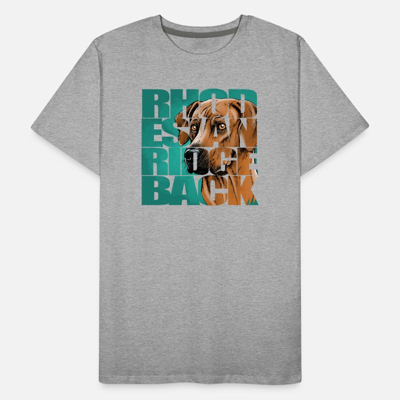 Rhodesian Ridgeback Männer Premium Bio T-Shirt