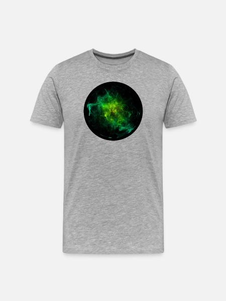 Particule - T-shirt bio Premium Homme - gris chiné