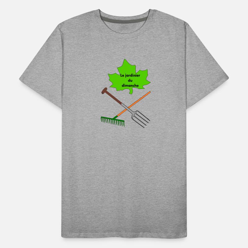 Le jardinier du dimanche T-shirt bio Premium Homme
