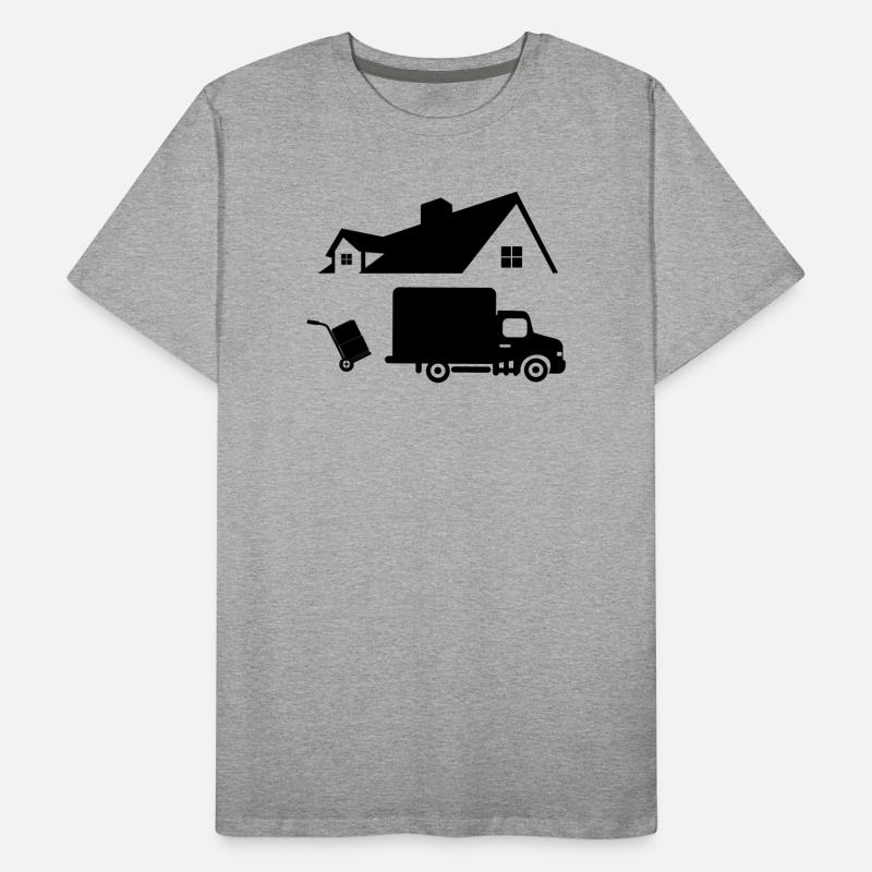 Movers logo Men's Premium Organic T-Shirt