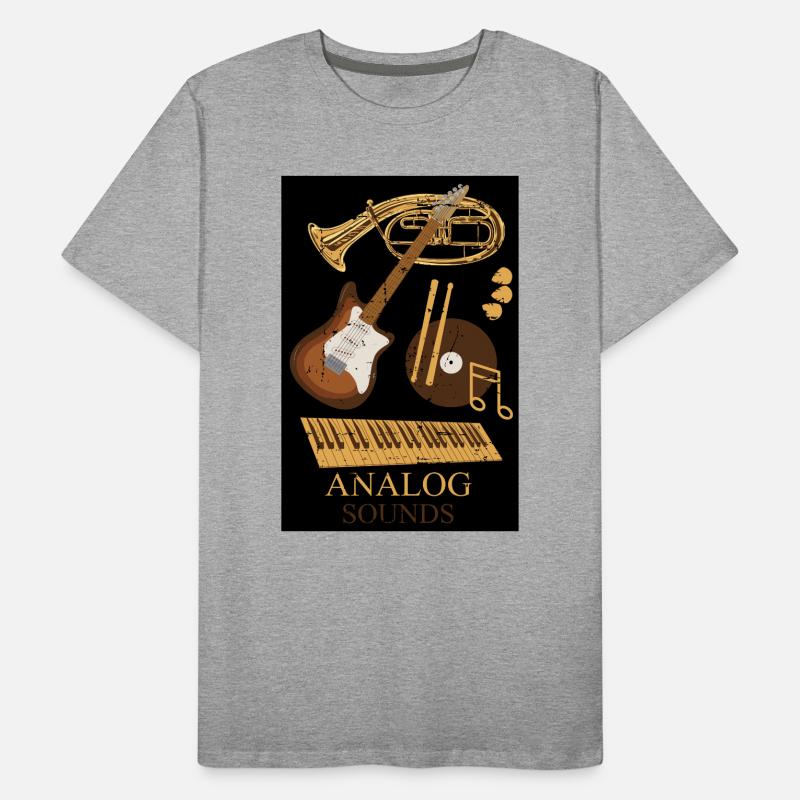 Analog Music Instruments Men's Premium Organic T-Shirt