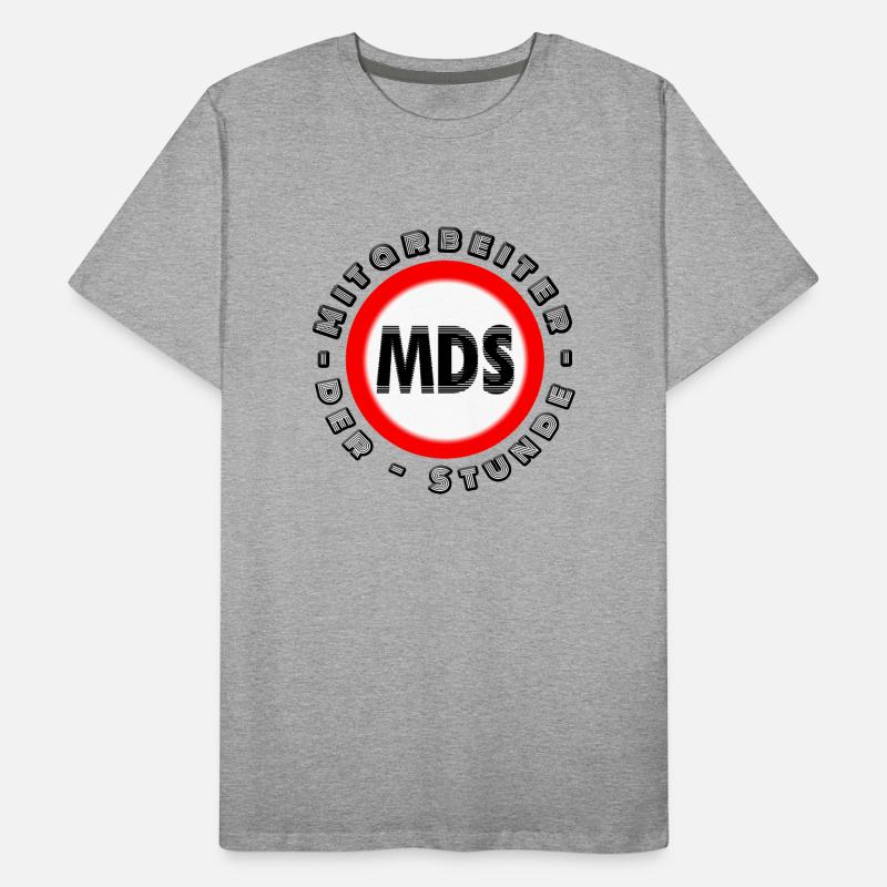 Mitarbeiter der Stunde Mitarbeiter des Monats MDS Männer Premium Bio T-Shirt