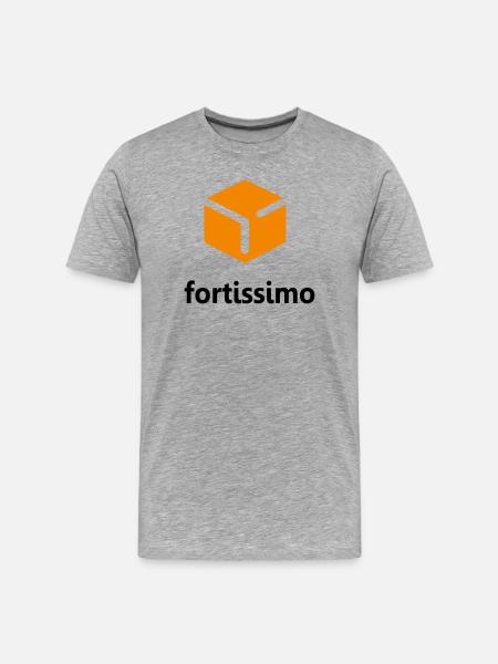 Fortissimo - T-shirt bio Premium Homme - gris chiné