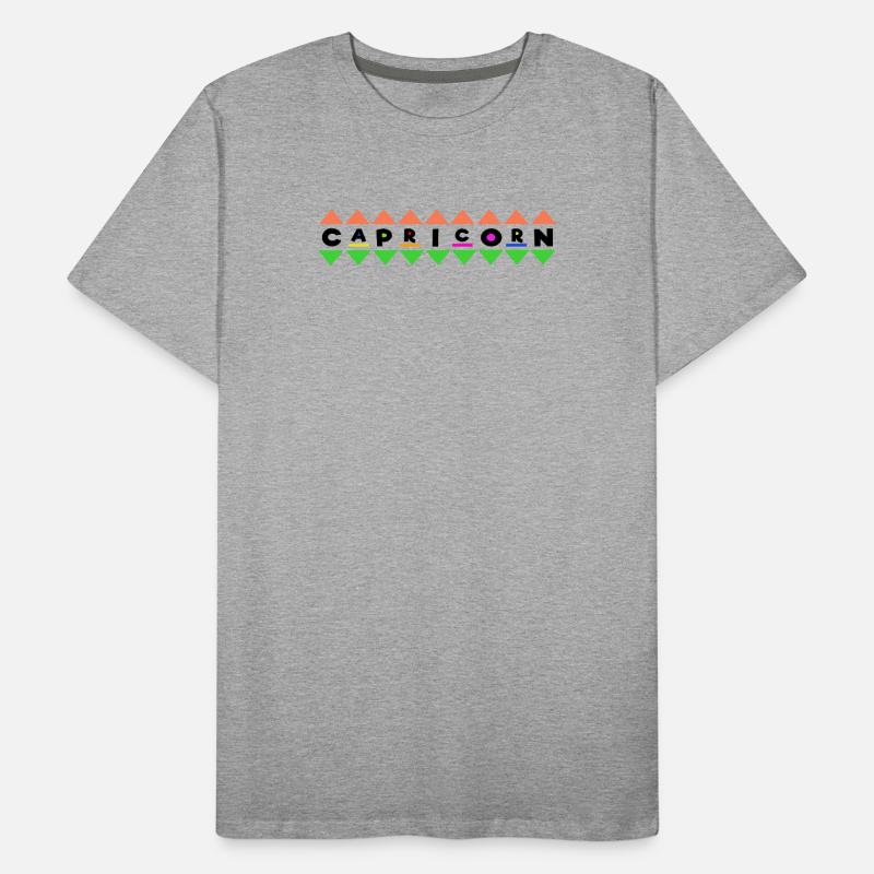 Marées Superstition Capricorne Astrologie Dicton T-shirt bio Premium Homme