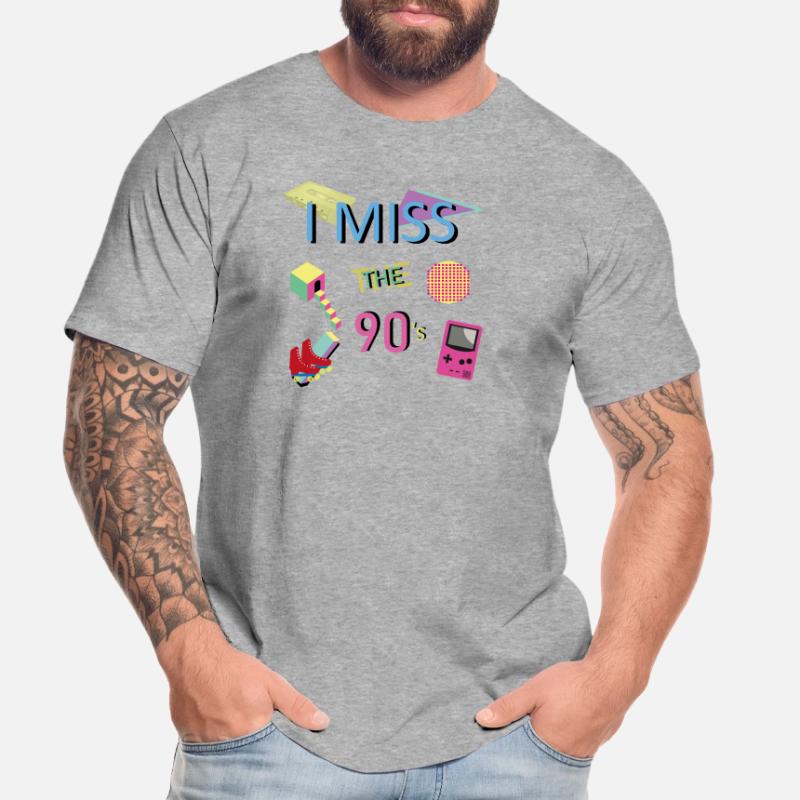 Nostalgic 90s theme Men's Premium Organic T-Shirt
