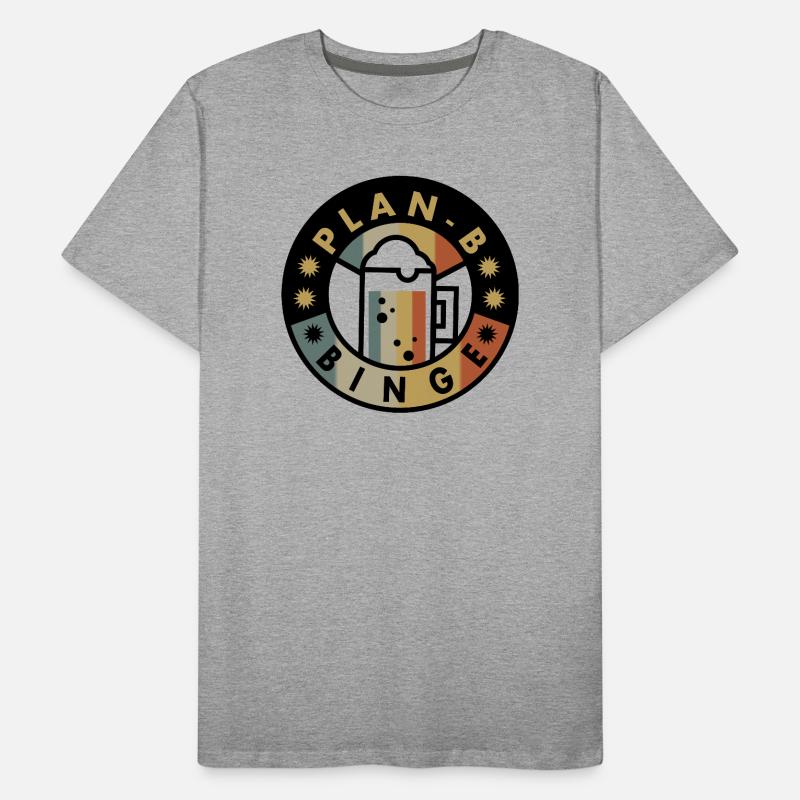 Plan B Boozing T-shirt bio Premium Homme