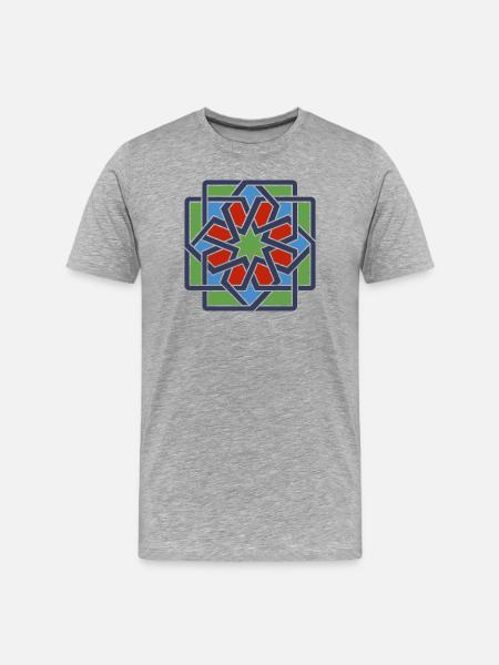Andalusia 4 - Men's Premium Organic T-Shirt - heather grey
