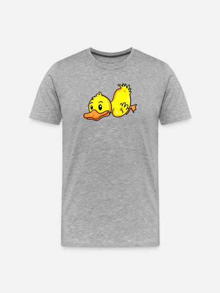 Canard - T-shirt bio Premium Homme - gris chiné