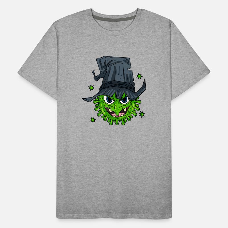 Virus de la sorcière T-shirt bio Premium Homme