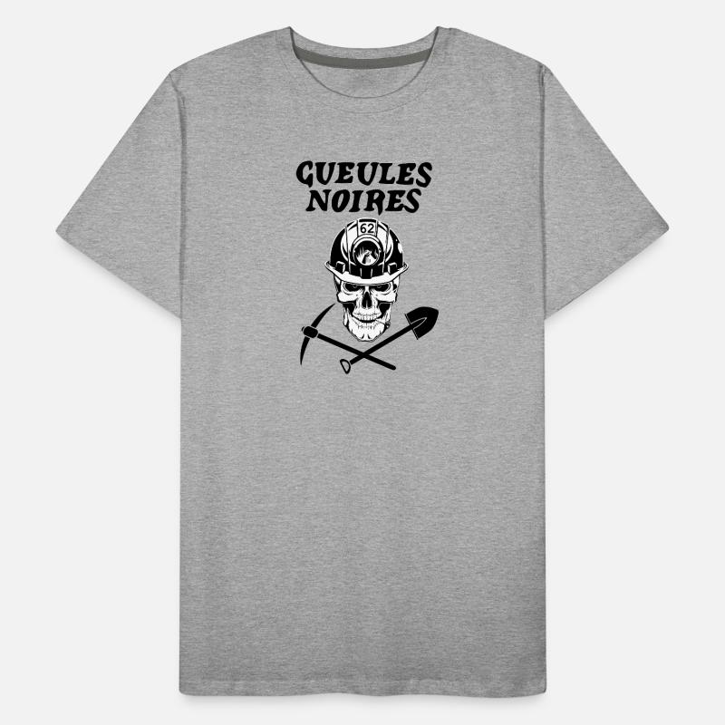 Gueules noires T-shirt bio Premium Homme