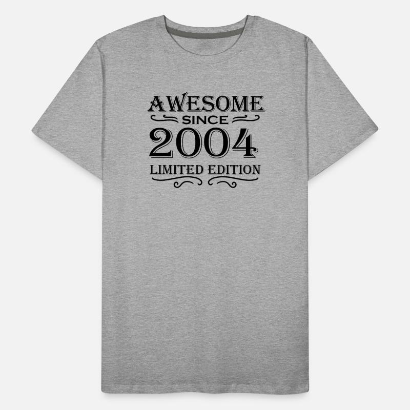 2004 - Né en 2004 T-shirt bio Premium Homme
