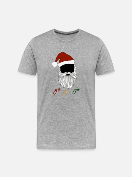 yo yo yo - Men's Premium Organic T-Shirt - heather grey
