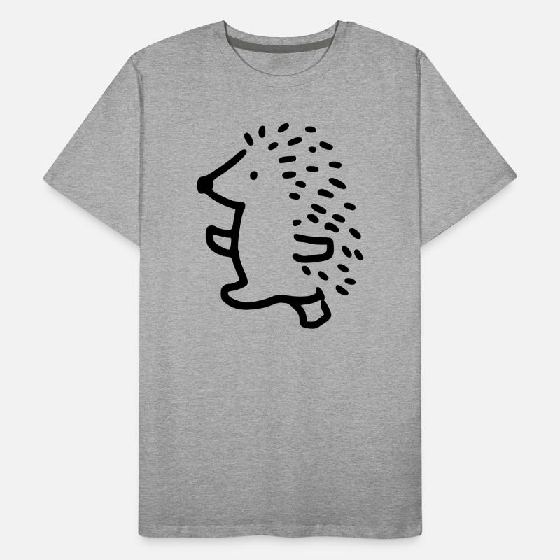 Hérisson T-shirt bio Premium Homme