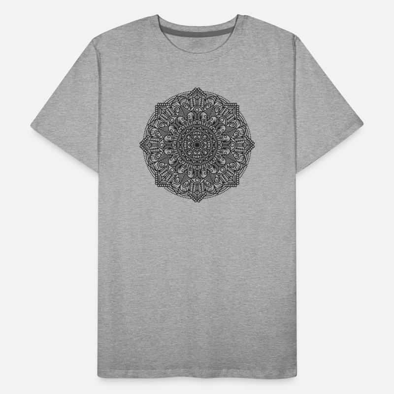 Mandala T-shirt bio Premium Homme
