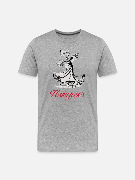 Flamand - T-shirt bio Premium Homme - gris chiné