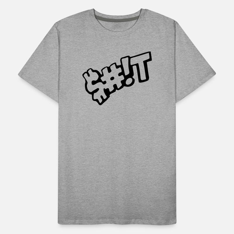 shit Men's Premium Organic T-Shirt