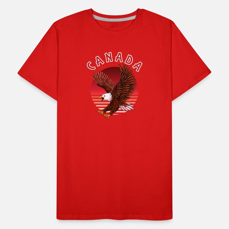 Aigle Du Canada T-shirt bio Premium Homme