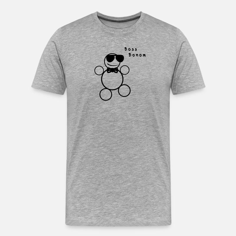 49F11F12 8484 4747 9BEC F8D0C1D37046 - T-shirt bio Premium Homme - gris chiné