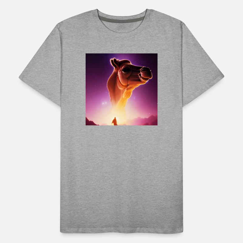 Dromedar Dschinn Männer Premium Bio T-Shirt