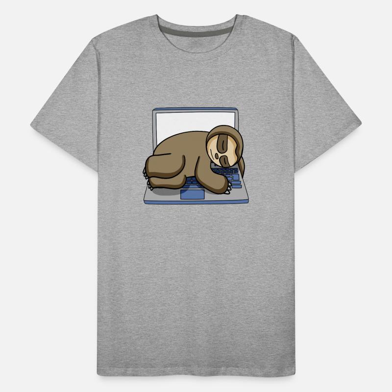 Computer Nerd Programmer Gift Men's Premium Organic T-Shirt