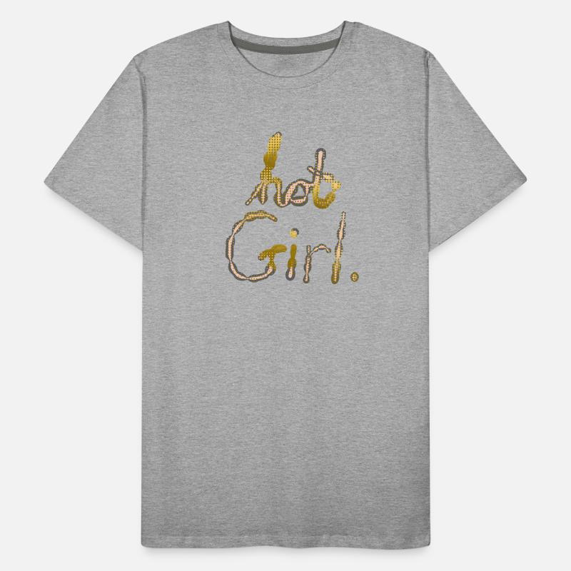 FILLE CHAUDE T-shirt bio Premium Homme