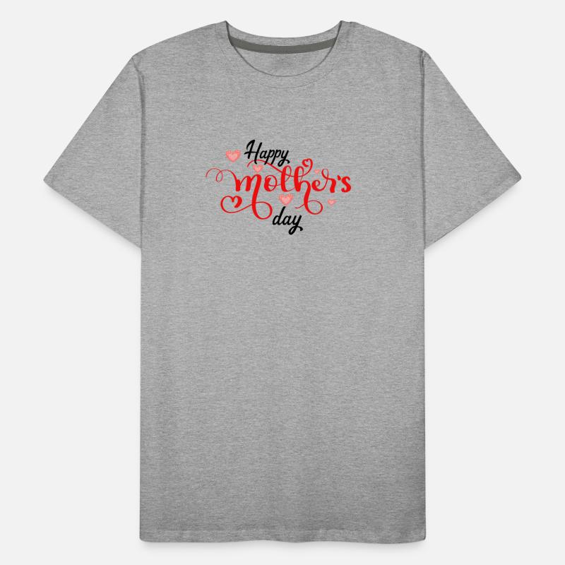 Muttertag, Muttertag, Muttertag, Muttertag, Muttertag Männer Premium Bio T-Shirt