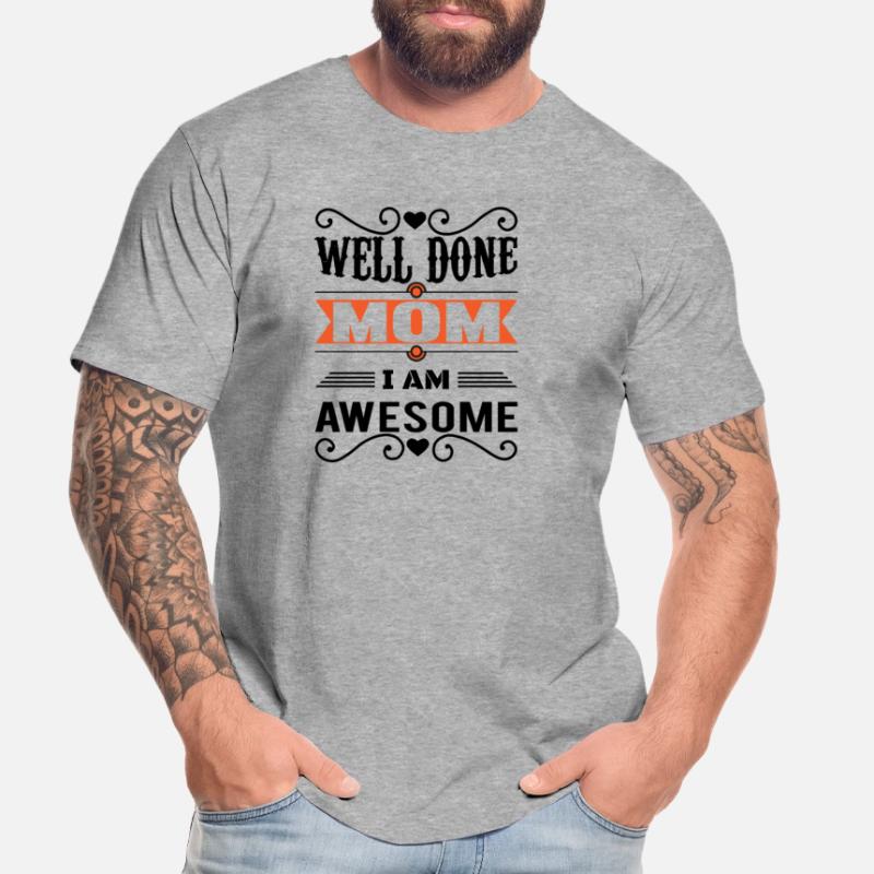 Muttertag, Muttertag, Muttertag, Muttertag, Muttertag Männer Premium Bio T-Shirt