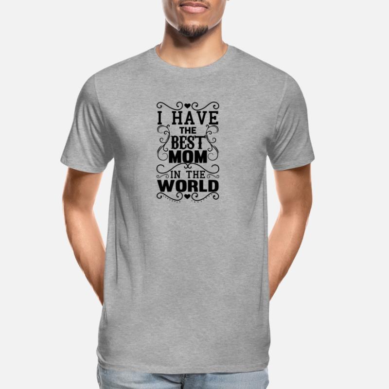 Muttertag, Muttertag, Muttertag, Muttertag, Muttertag Männer Premium Bio T-Shirt