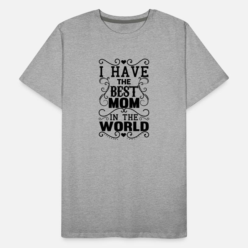 Muttertag, Muttertag, Muttertag, Muttertag, Muttertag Männer Premium Bio T-Shirt