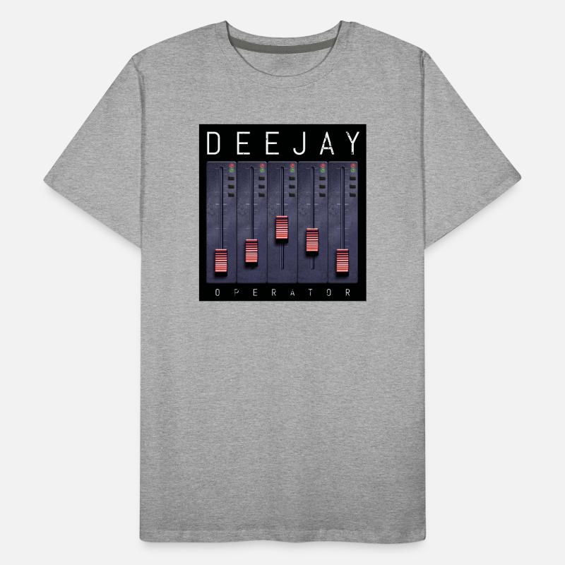 Deejay Operator Fader-Design Männer Premium Bio T-Shirt