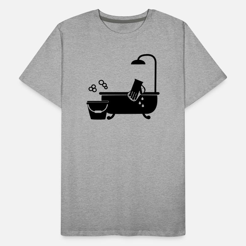 Baignoire plus propre T-shirt bio Premium Homme