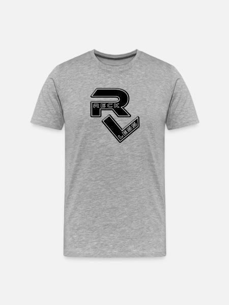 Reckless Winner Reckless Winner First - Men's Premium Organic T-Shirt - heather grey