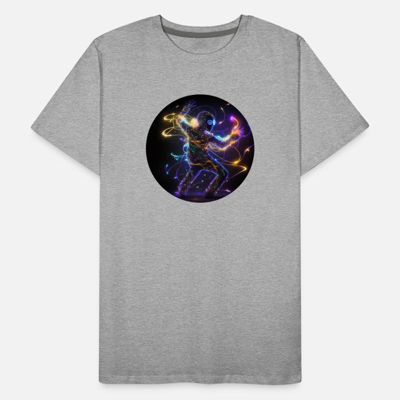 Dance Halluzination Techno Männer Premium Bio T-Shirt