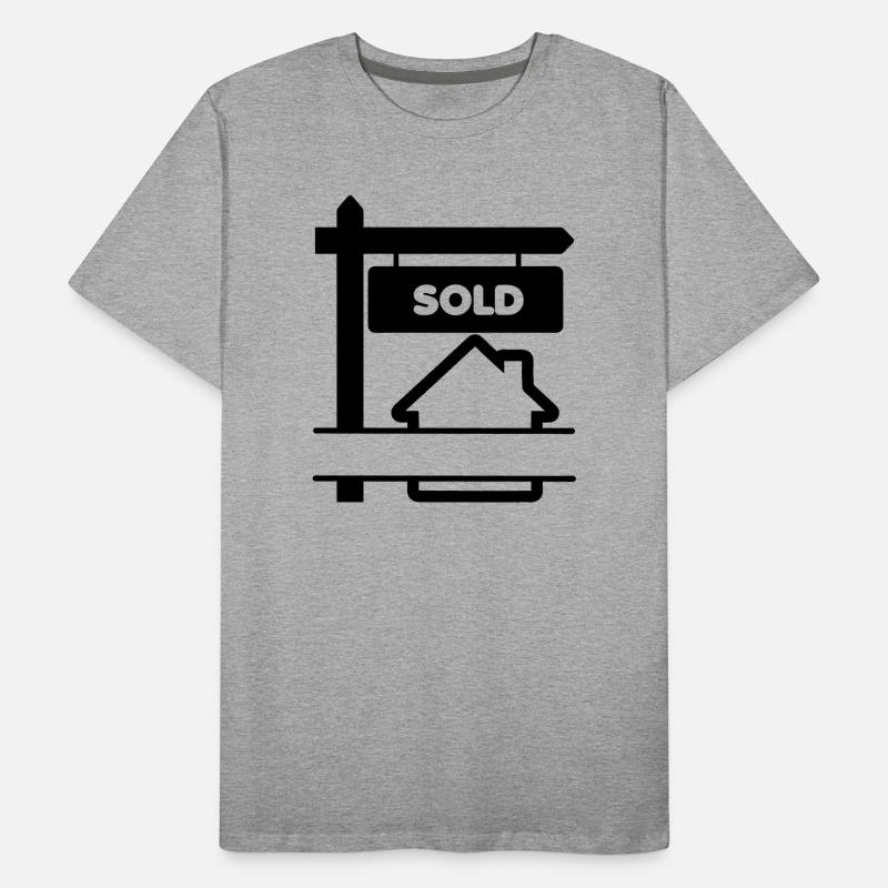 Panneau de logo transparent avec vendu T-shirt bio Premium Homme