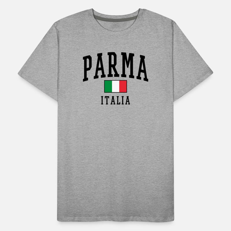 Conception Parma Italia avec description du drapeau national : T-shirt bio Premium Homme
