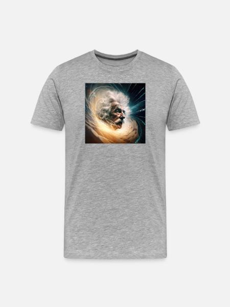 Albert MC2 - T-shirt bio Premium Homme - gris chiné